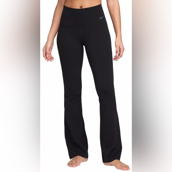 Nike Women's Black Flare Pants - Picture 1 of 4